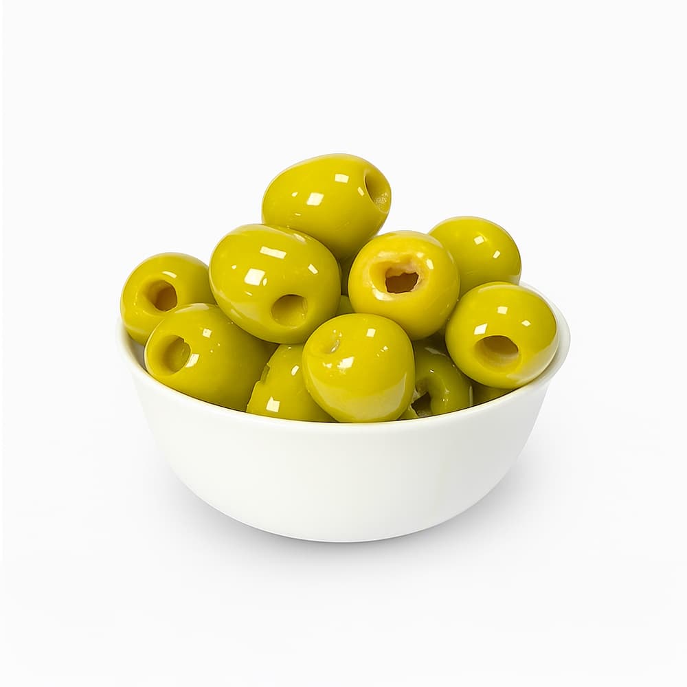 " Green Olives Pitted Kg "