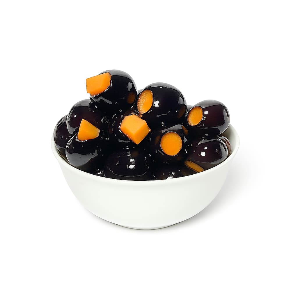 " Green Olives Stuffed with Carrots Kg "