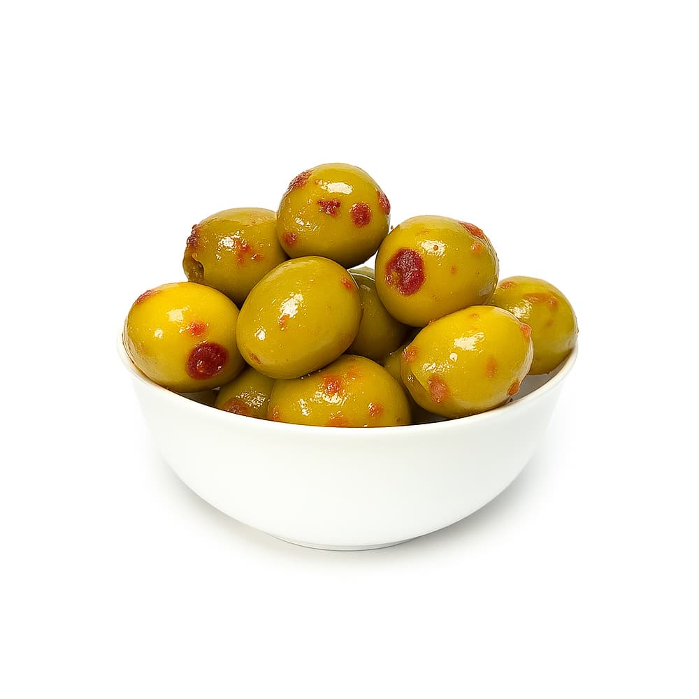 " Green Olives Halabi Spicy Kg "