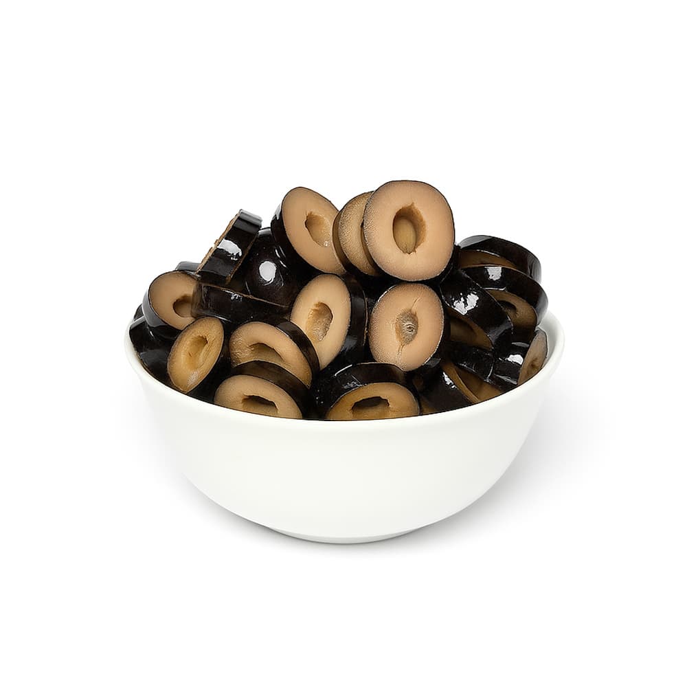 Black Olives Sliced Kg